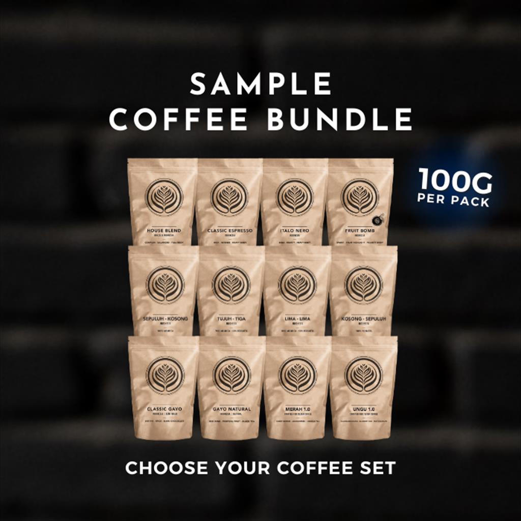 

Sample Coffee Bundle - Bundle Pack Kopi Arabika Robusta | Coffeenatic