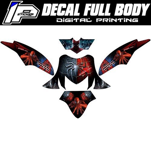 Decal Stiker Motor BEAT Pop Full Body desain 011
