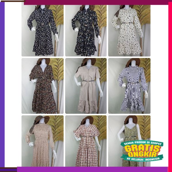 MUSLIM SERIES RAYA DRESS vintage