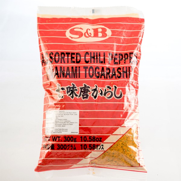 

Best Seller [COD] S&B Assorted Chili Pepper Nanami Togarashi 300 g