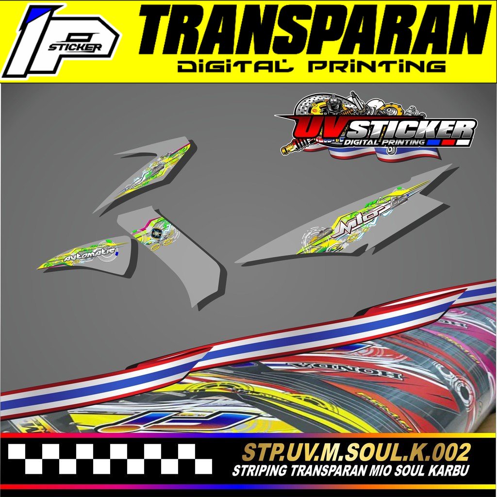 STRIPING Mio Soul Karbu TRANSPARAN Thailook 002