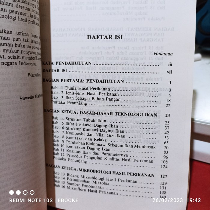 teknologi pengolahan hasil ikan jilid 1 suwendo hadiwiyoto 275 hal