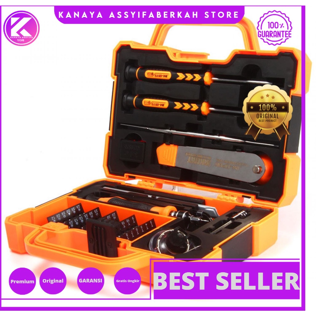 JAKEMY 45 in 1 Precision Screwdriver Repair Tool Kit - JM-8139