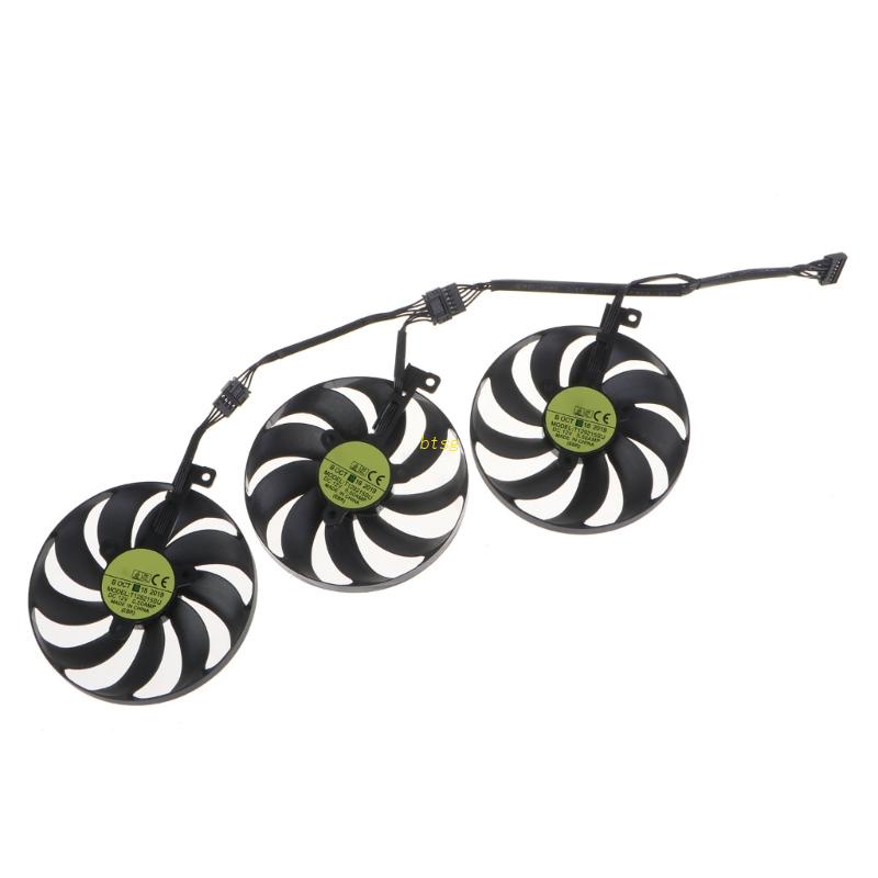 Bt Untuk ASUS TUF RTX3060ti 90mm T129215Su 12V 7Pin VGA Fan Graphics Card Kipas Pendingin