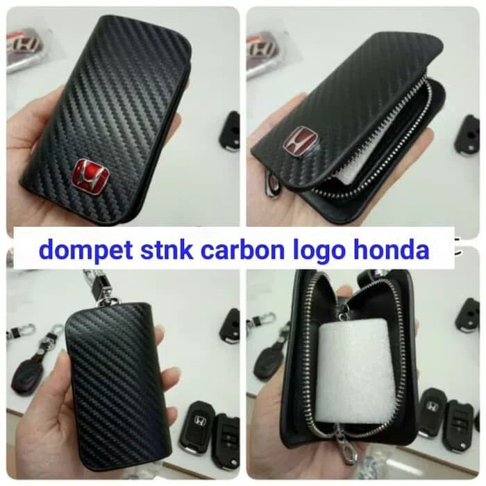 Dompet STNK motif carbon Honda Freed