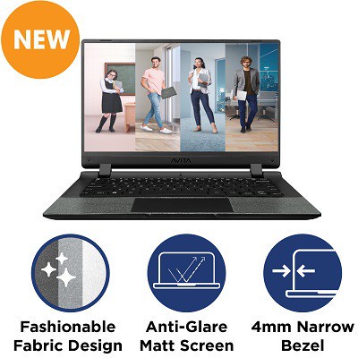 LAPTOP AVITA ESSENTIAL 14 CELERON N4020 RAM 4GB 128SSD 14&quot; INCH HD WIN 10 GARANSI RESMI