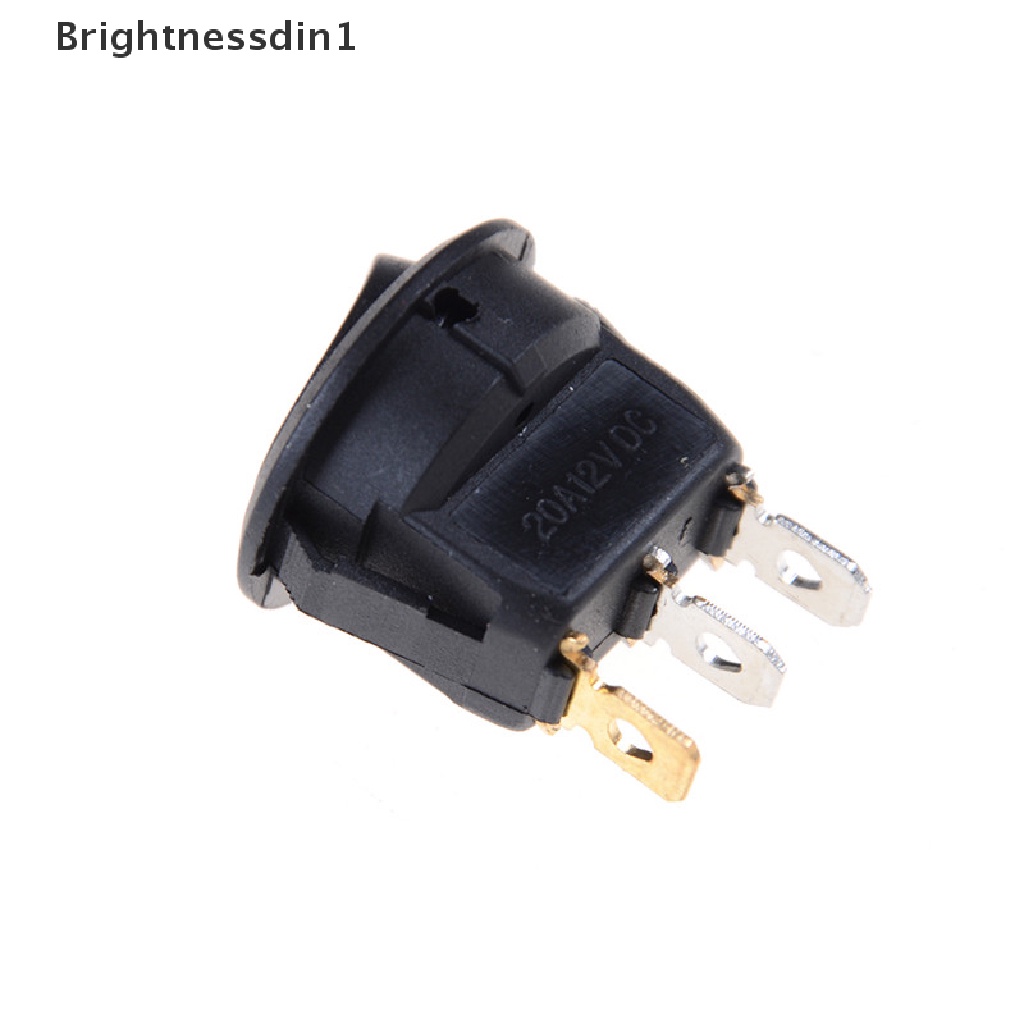 [Brightnessdin1] Baru 1pcs/set 12V Mobil Bulat Dot LED Lampu Rocker Toggle Switch Penjualan Hot New 1pcs/set 12V Mobil Putaran Dot LED Lampu Rocker Toggle Switch Sales Mobil 1pcs/set 12V Baru