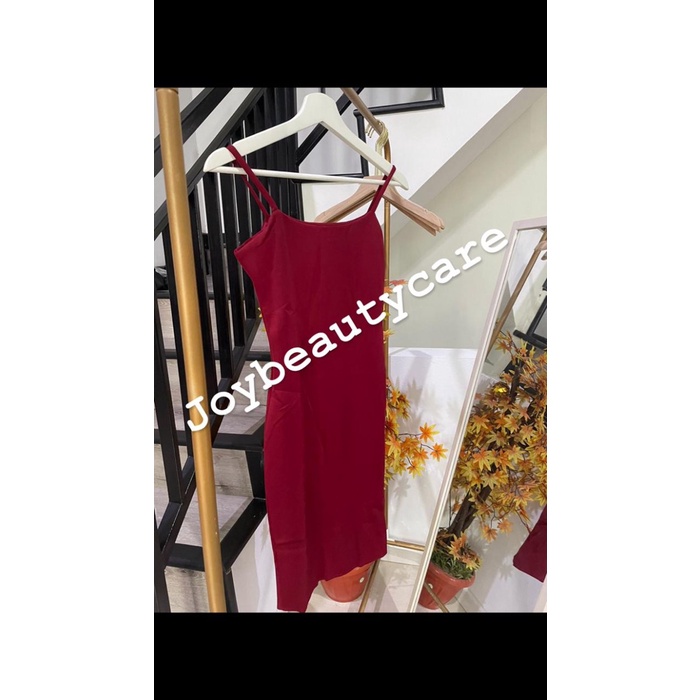 ✨LARIS✨ -Premium Dress Kelly Dres Sexy Bodycon Scuba Polos Dress i Dressmin - Kuning- 1.2.23