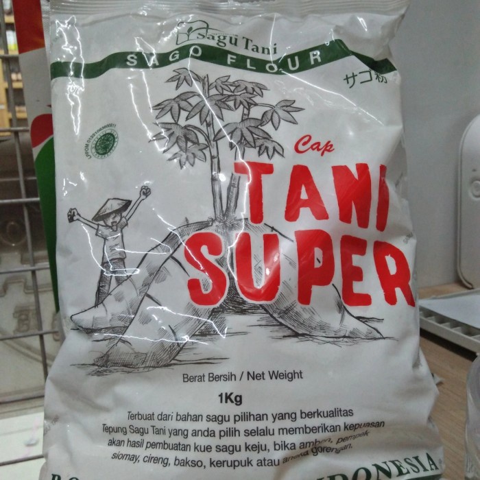 

Tepung Sagu Tani Cap super 1 Kg