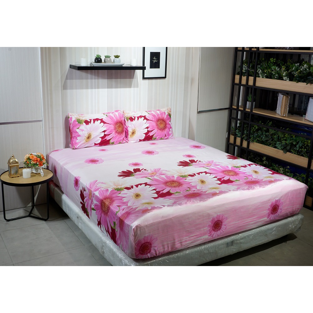 Idola Style Lavender Sprei Katun Jepang 180x200 T30 cm LV-8021-2