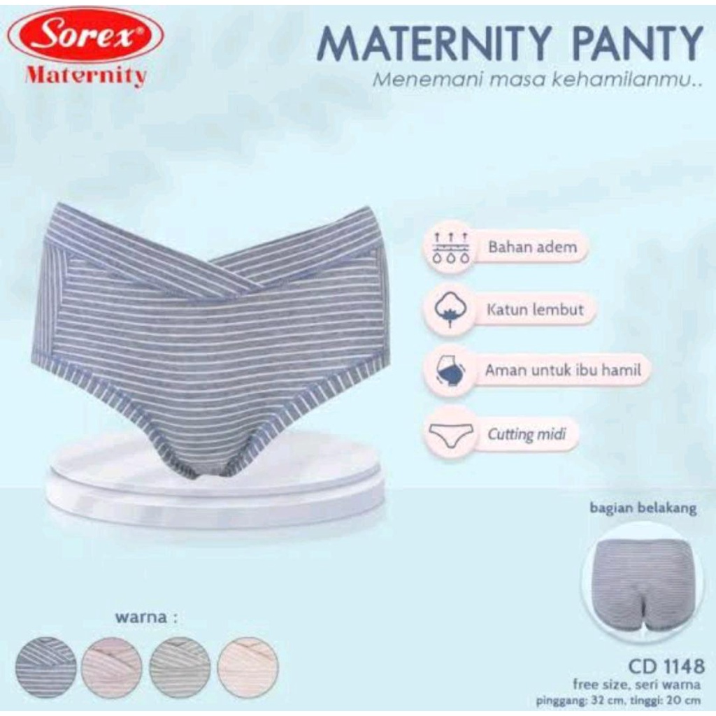 SOREX CELANA DALAM MATERNITY 1148 / CELANA DALAM IBU HAMIL