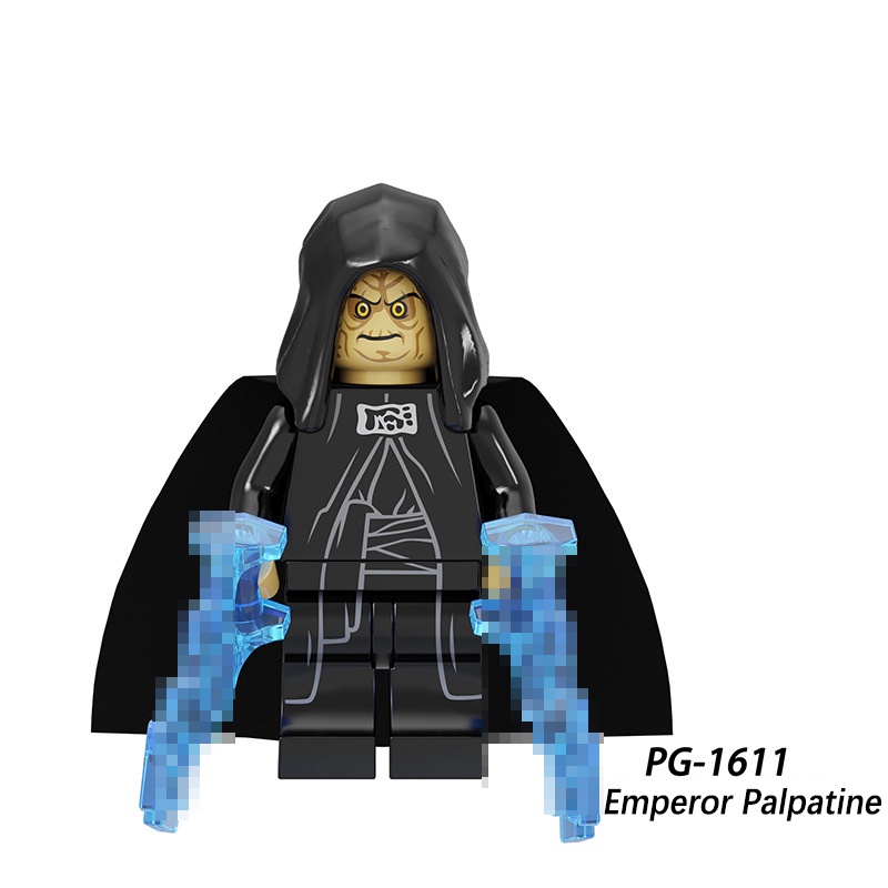 Star Wars Ren Knights Minifigure Black Warrior Hitam Warrior Cavalry Blok Bangunan Mini Figure Mainan Dekorasi Desktop