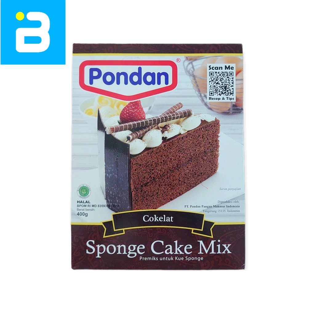 

Pondan Sponge Cake Mix 400 G