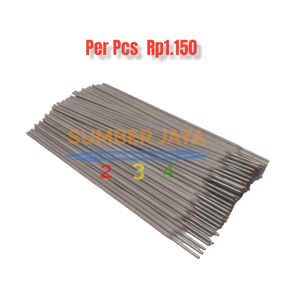 Kawat las stainless steel 3.2mm x 250mm TERMURAH