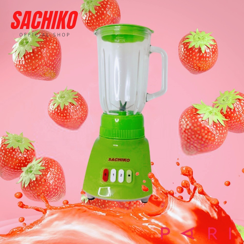 Blender Juicer Sachiko Elektronik 2 IN 1 Kapasitas 1,2 BL-T3 GN