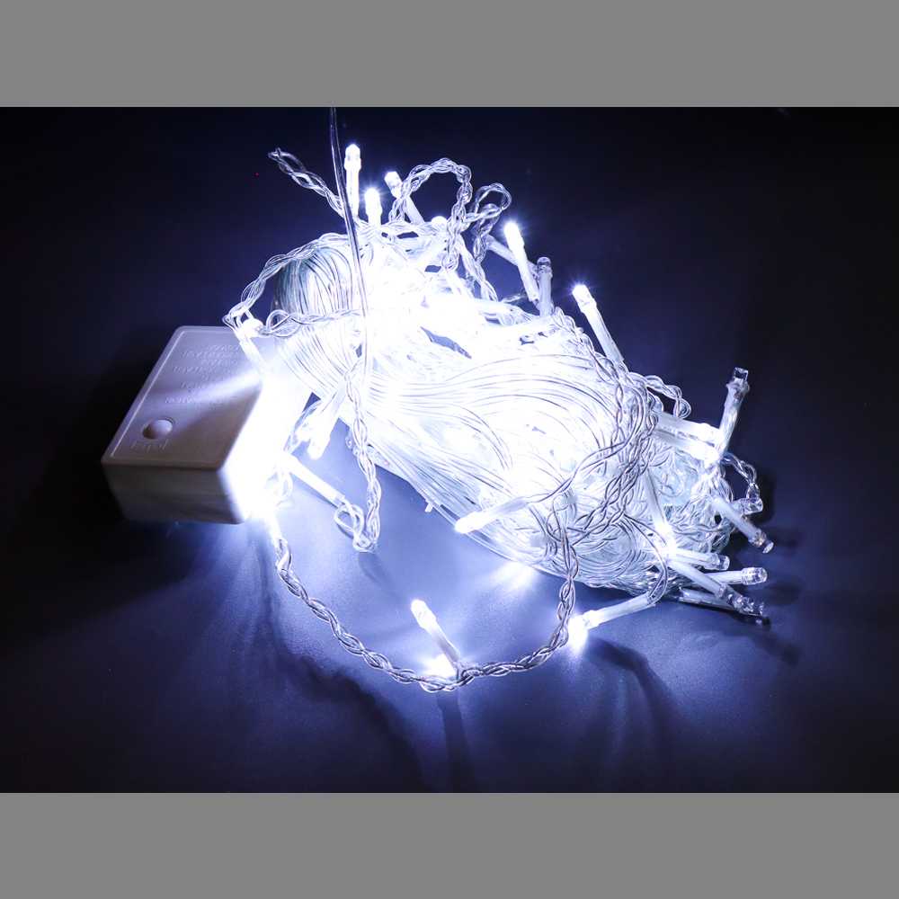 (BISA COD) FTIHSHP LED Lampu Hias Gorden String Lights Icicle Fairy Waterproof 5M - EK-04