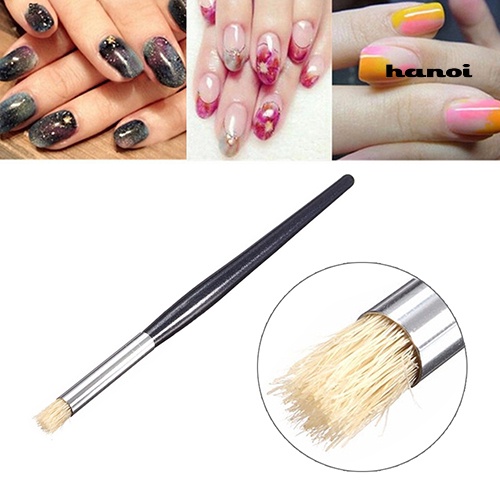 Hi * Nail Art UV Gel Acrylic Painting Drawing Pen Polish Transition Brush Tips Alat