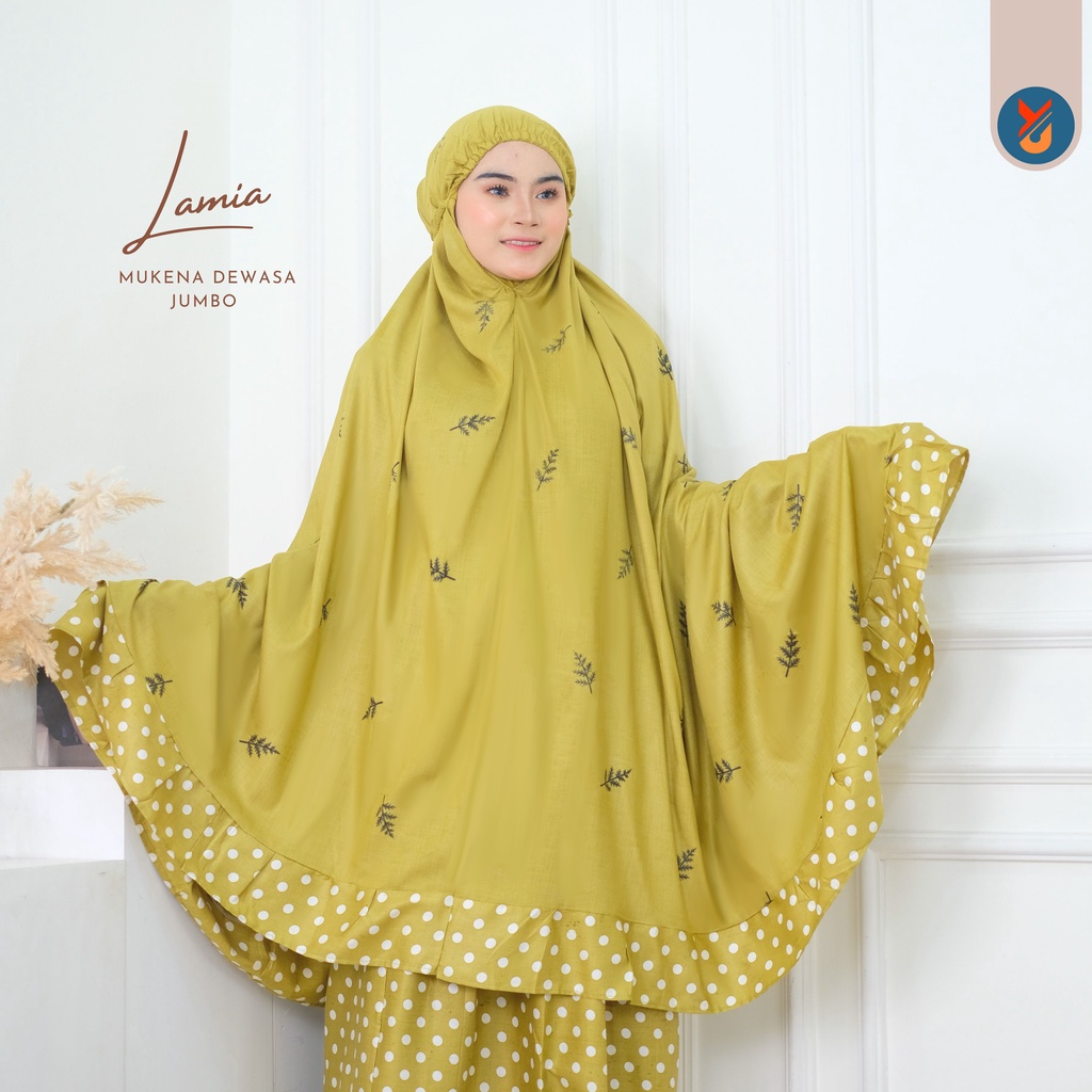 PROMO RAMADHAN / YashCollection Mukena Dewasa Bali Mukena Cemara LAMIA Jumbo