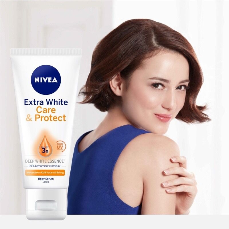 Nivea Extra White Body  Serum Care &amp; Protect 180 ml