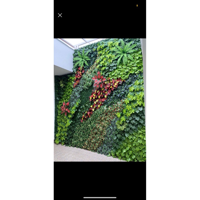 Vertical Garden Artificial Taman Vertikal Garden Untuk Hiasan Dinding