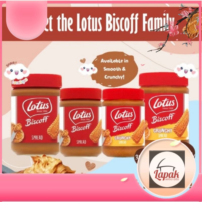 

lotus biscoff spread cruncy / smooth