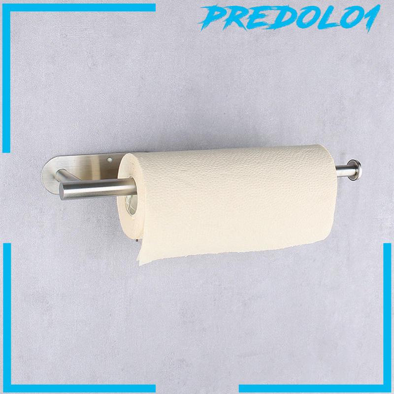 [Predolo1] Holder Roll Toilet Modern Holder Handuk Kertas Tahan Karat Untuk Kamar Mandi Dapur