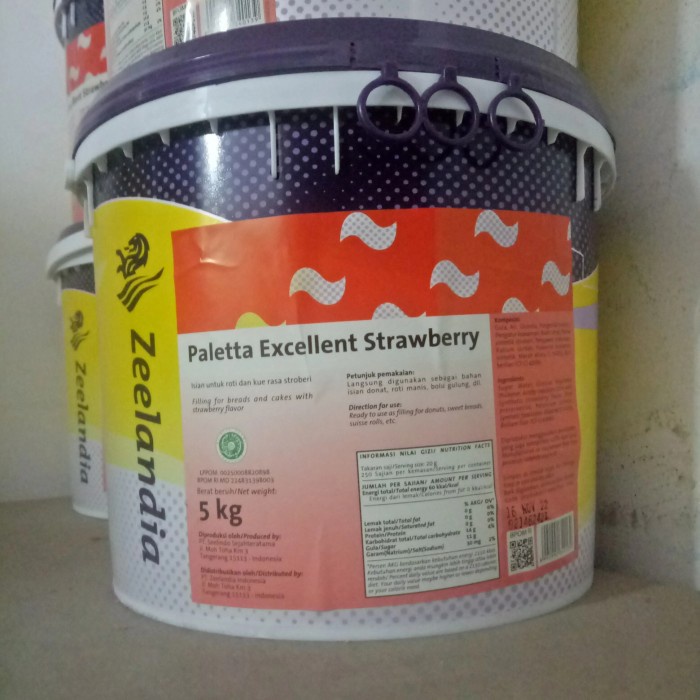 

Paletta Strawberry 5 Kg