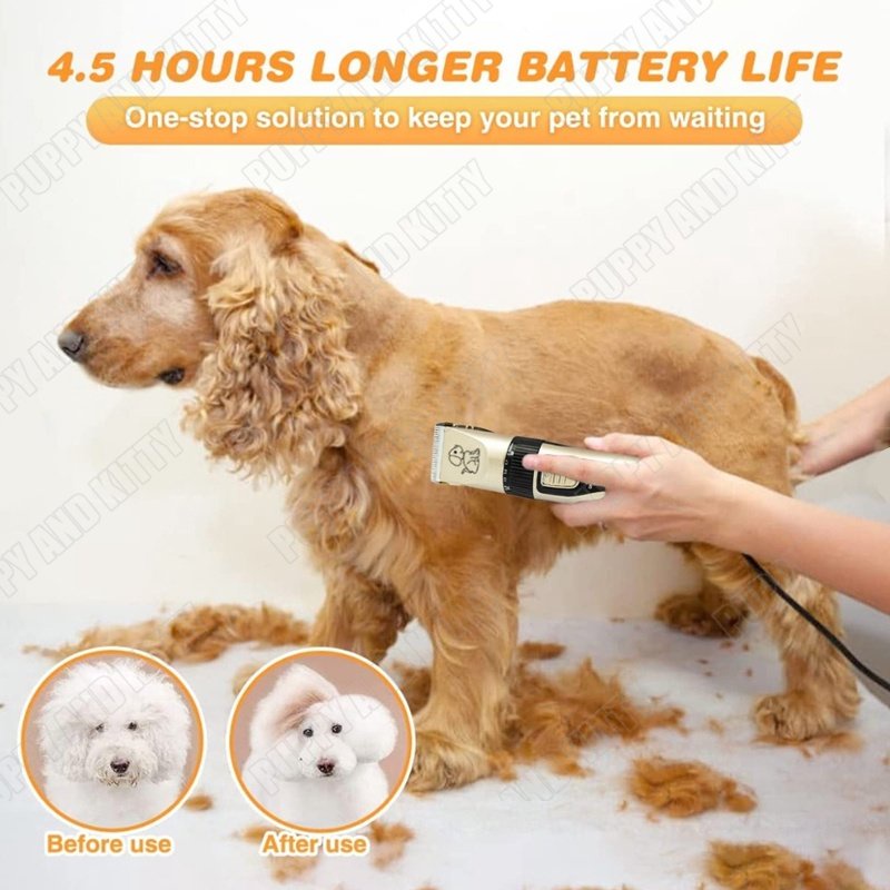 READY Alat Cukur Bulu Kucing Alat Cukur Bulu Anjing Elektrik Pencukur Bulu Kucing Anjing Pet Clipper