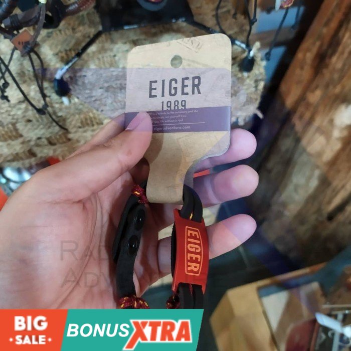 Gelang EIGER1989 Slider Viper 1989 1.0 Bracellet Maroon 91000 6945 Original KEREN AWET