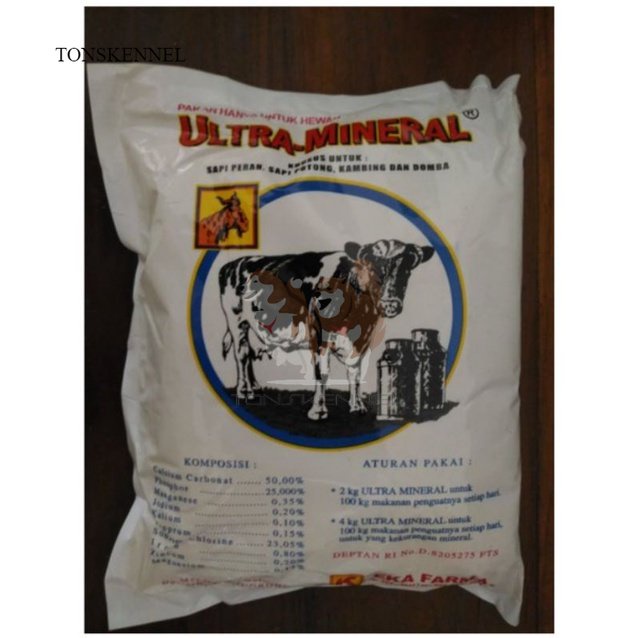 Ultra Mineral sapi 1 kg 1kg eka farma Sapi Perah Sapi Potong Sapi Karapan Kambing Domba Ternak