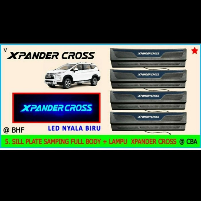 Sillplate Samping Lampu / Side Scuff LED Mitsubishi Xpander Cross