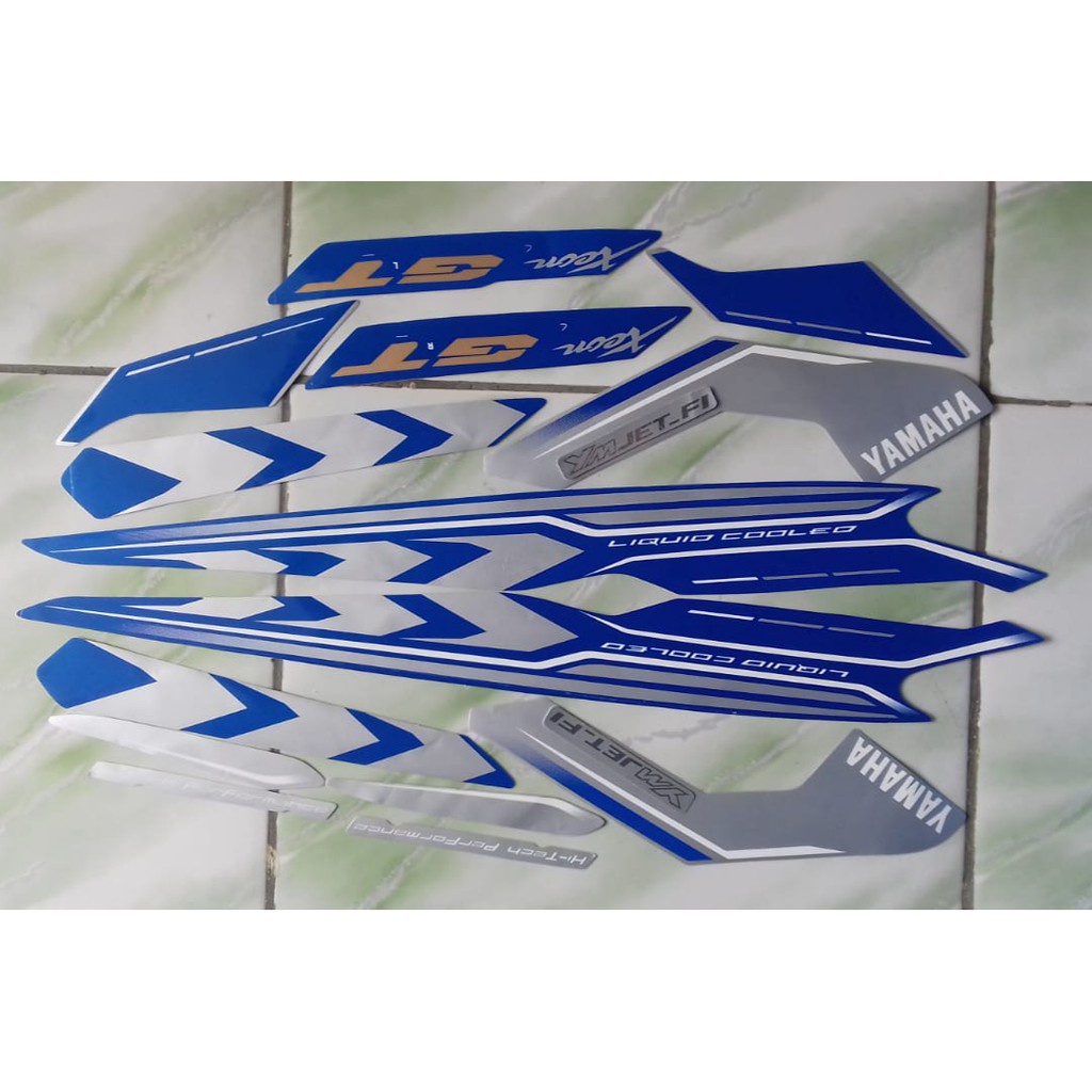 Sticker Striping motor yamaha xeon GT 125 2015