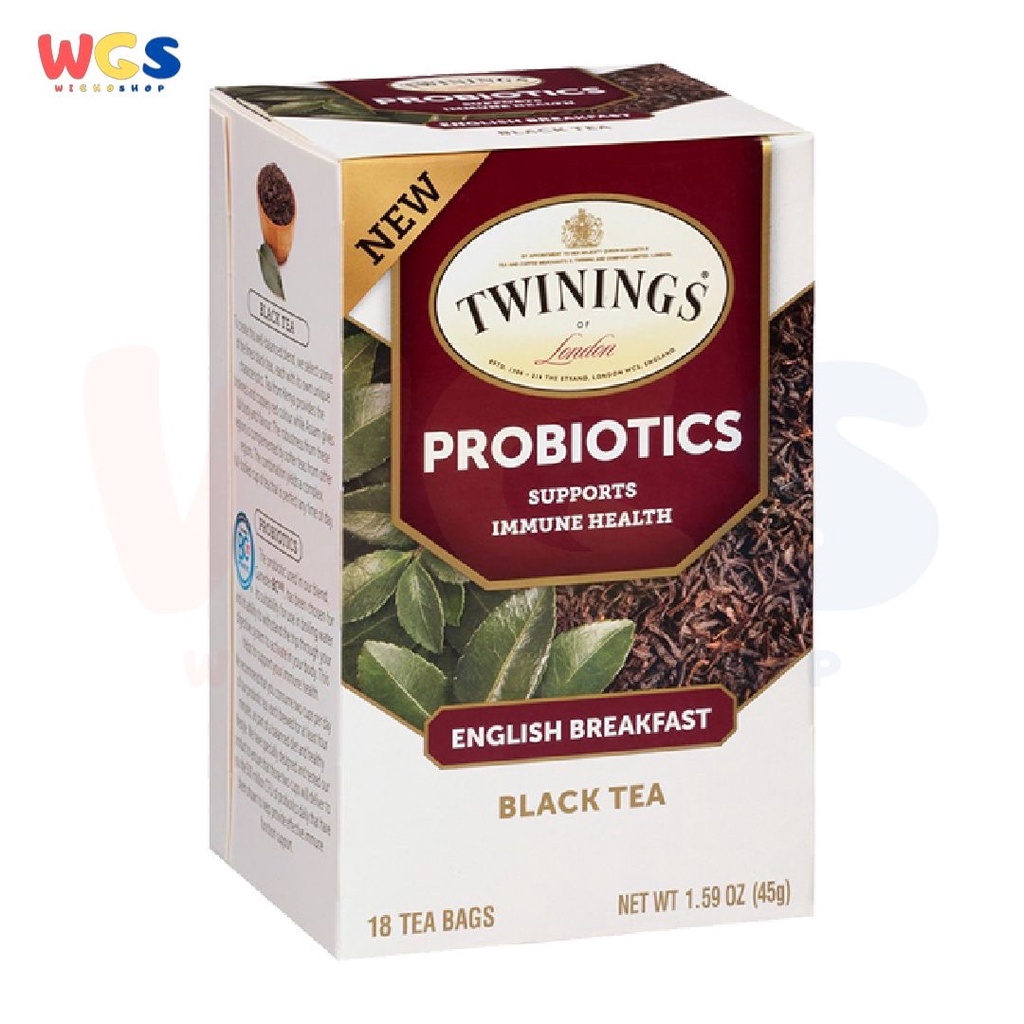 Twinings of London Probiotics English Breakfast Black Tea 18p x 2.5g