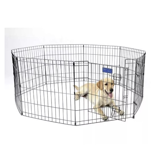 KANDANG PAGAR KELINCI KUCING ANJING SET 8 PANEL LIPAT - SUMBAWA SHOP