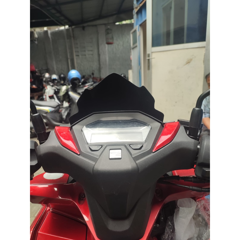 TGP Visor windshield Honda Vario 160 All New 2022 100% Acrylic black