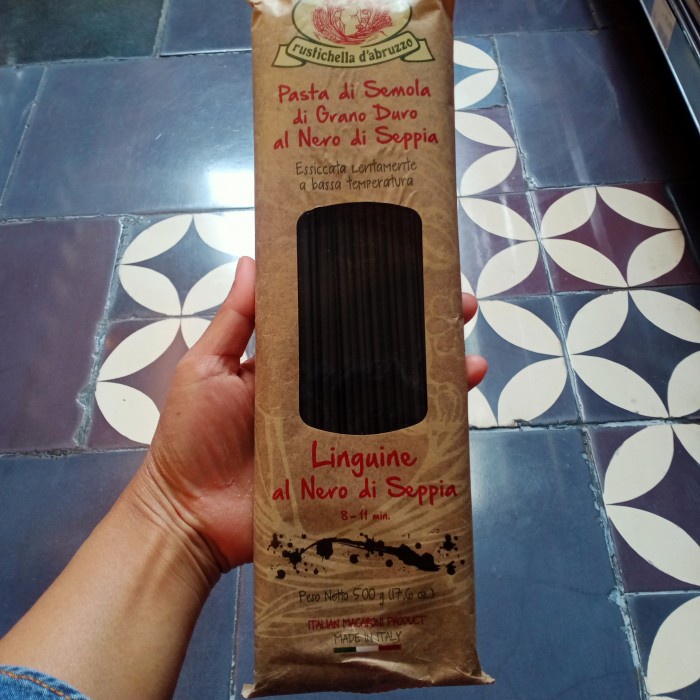 

Rustichella Linguine Al Nero Di Seppia 500gr