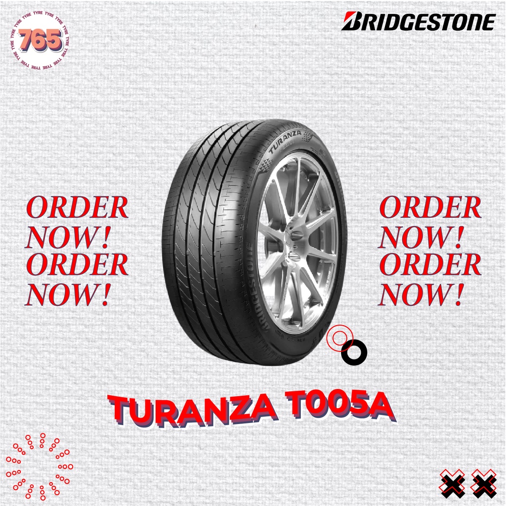 185 70 R14 Bridgestone Turanza T005A  Ban Mobil Avanza Xenia