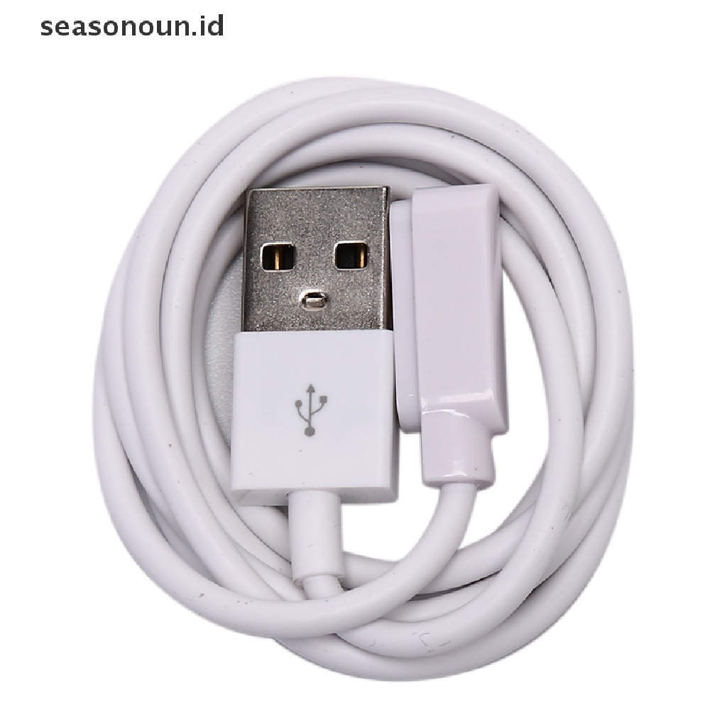 Seasonoun Kabel Charger USB Charging Magnetik Cradle Dock Base Untuk Jam Tangan 2pin 7.62mm.