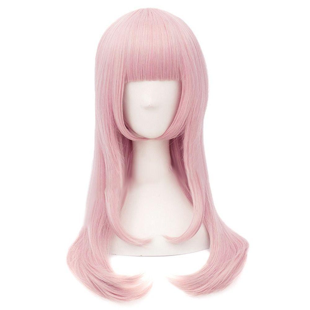 R-FLOWER Wig Rambut Cosplay Tahan Panas Layar Kosong Fujiwara Chika Shinomiya