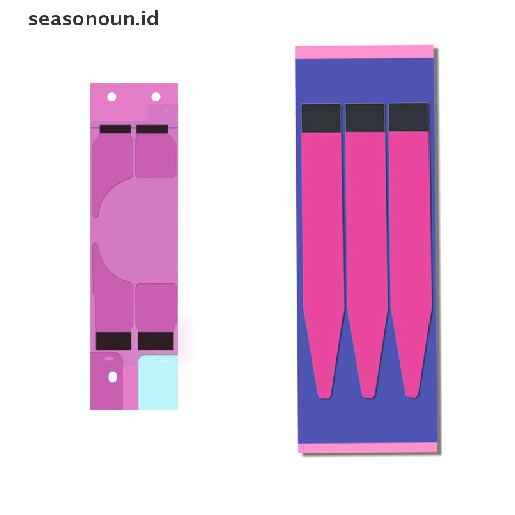 Seasonoun2 /4 /5 /10Set/2PCS Stiker Perekat Universal Mudah Ditarik Trackless Tape Strip 3M Perekat Double Tape Kualitas Tinggi Untuk Ponsel Lem Tape Strip Tab.