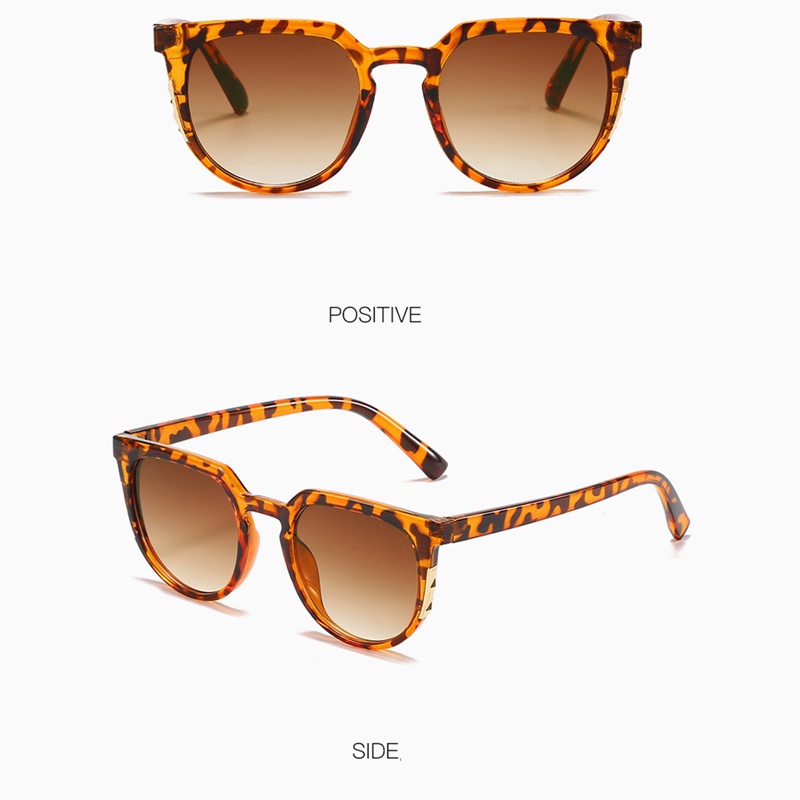 Fashion Oversized Sunglasses Woman Brand Designer Vintage Square Kacamata Matahari Perempuan Bingkai Besar Gradien Shades