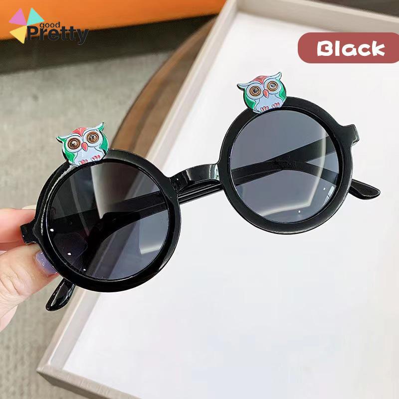 Kacamata Hitam Kartun Owl Lucu Warna-Warni Untuk Anak - PD