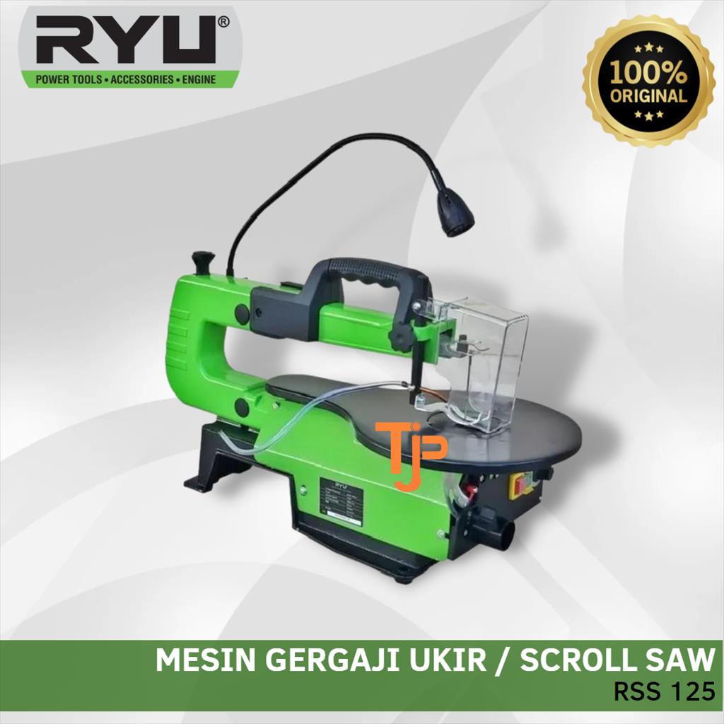 RYU SCROLL SAW RSS 125 / MESIN GERGAJI UKIR 16&quot;