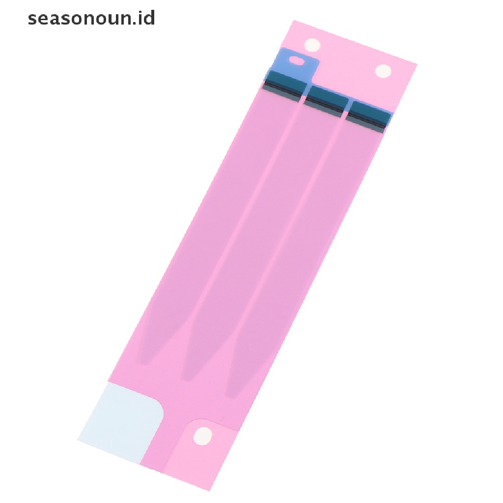 Seasonoun 10pcs Stiker Perekat Universal Mudah Ditarik Strip Tape Tanpa Jejak  .