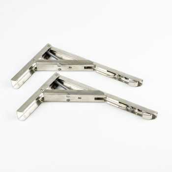 [KMZ] XIDA Bracket Engsel Stainless Steel 65kg 10 Inch 2 PCS