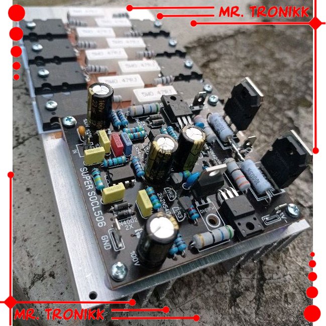 Mr socl506 super varian tef 4 set siap pakai