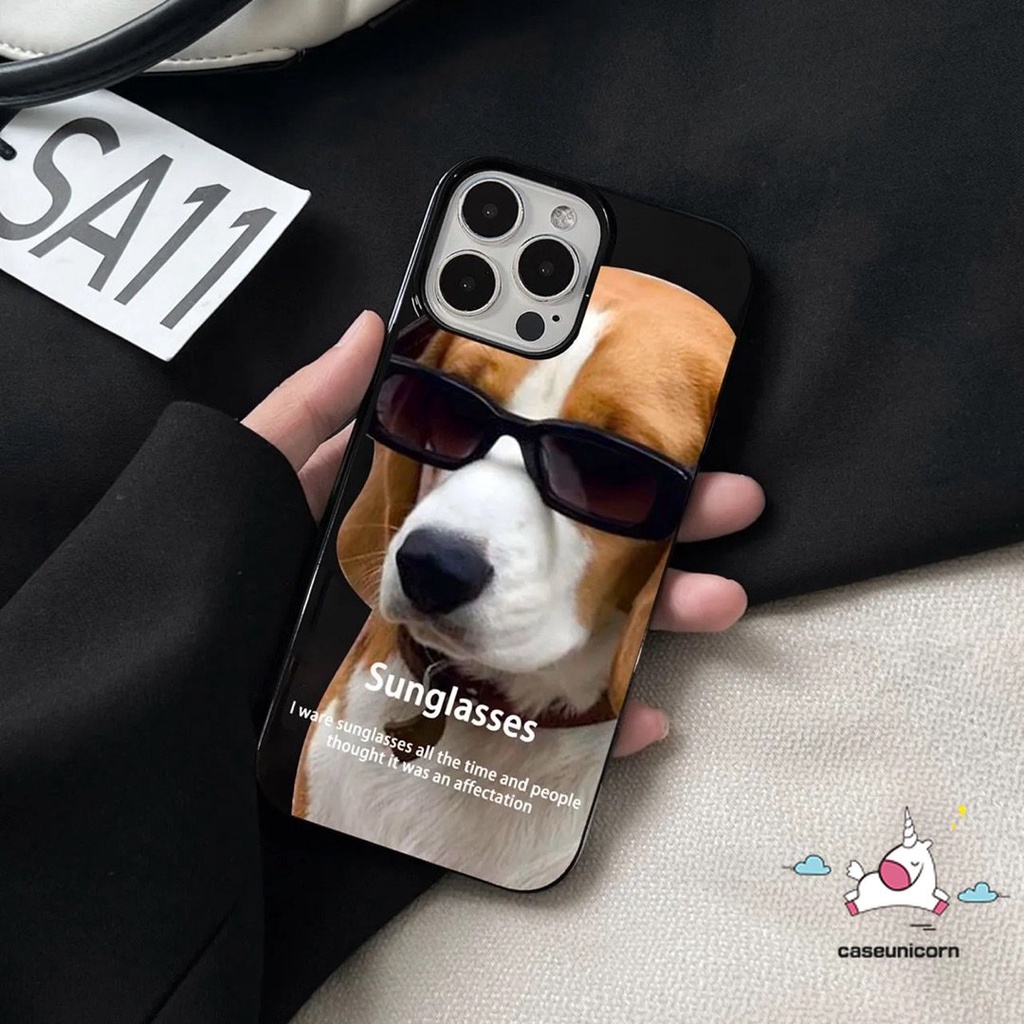 IPHONE Casing Ponsel Pasangan Kompatibel Untuk Iphone11 14 12 13 Pro Max XR 78 Plus X XS Max SE 2020 Pasangan Kartun Lucu Kucing Anjing TPU Lembut Shockproof Glossy Cover