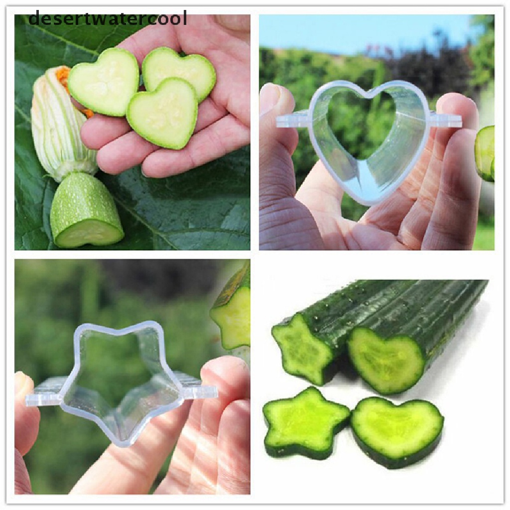 Deid Cetakan Pembentuk Pertumbuhan Timun Plastik Heart/Star Fruit Shaping Growing Mold Martijn