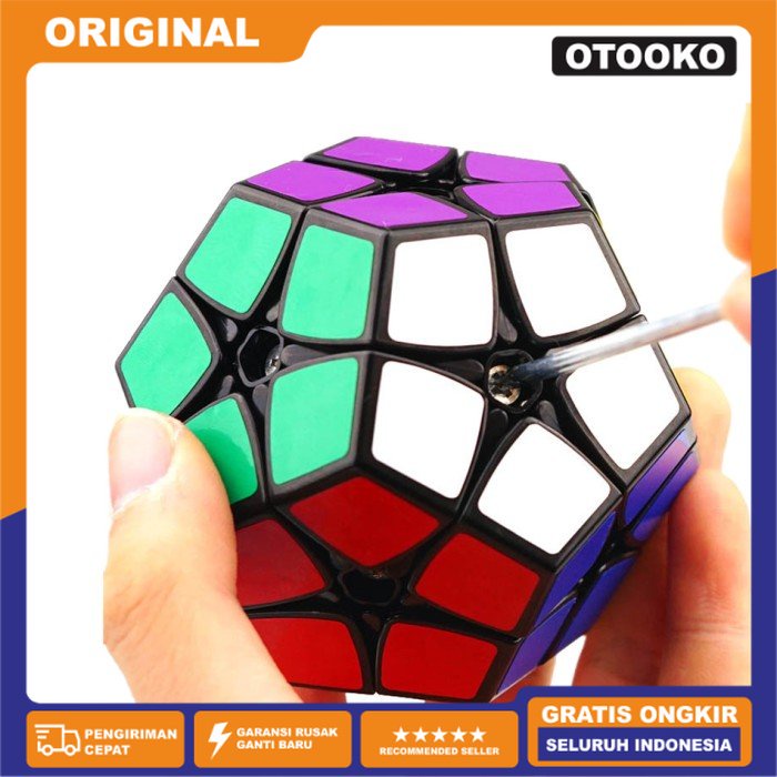 Puzzle Rubik Shengshou 2x2 Kilominx MEGAMINX segi5 Cubik Asah otak IQ