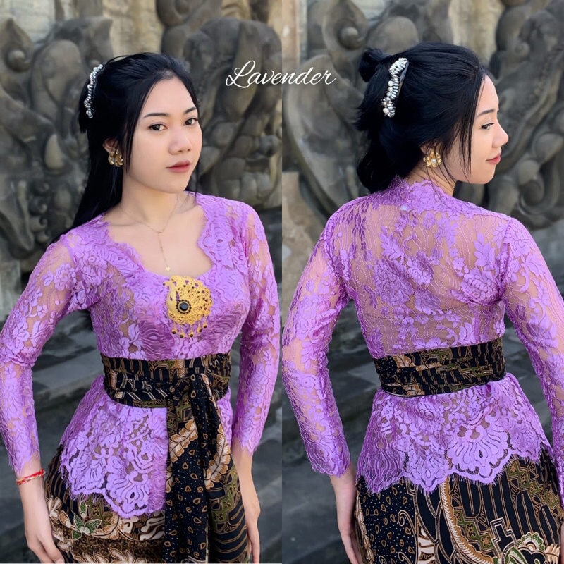 BEST SELLER KEBAYA BALI JADI BROKAT SEMI PRANCIS METALIK KEBAYA BALI BROKAT SEMIFRANCE METALIK